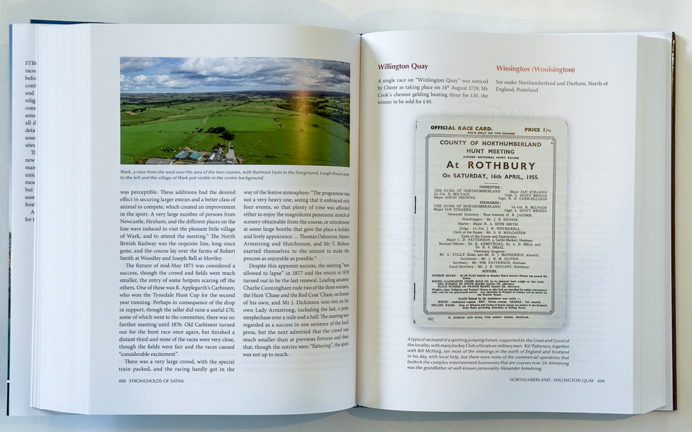 Volume 4 open to show pages – Northumberland